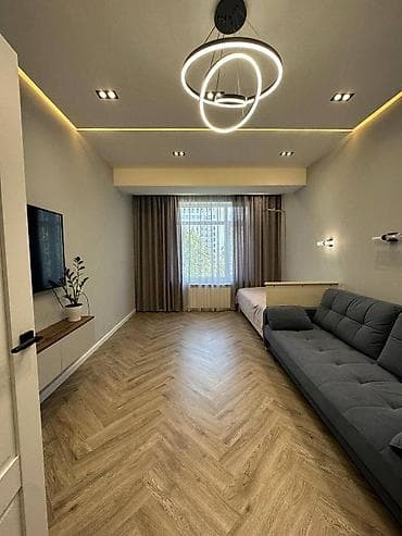 Батирлер: 1 бөлмө, 45 м², Бөкөнбаев/Үметалиев 5 кабат, Дизайнердик оңдоо — 4