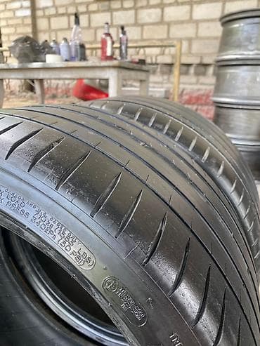 bid e5: Шины 255 / 35 / R 19, Лето, Б/у, Пара, Легковые, Италия, Michelin — 6