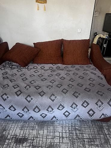 мебель горька: Комплект мягкой мебели, цвет - Оранжевый — 2