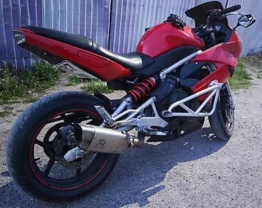 Мотоциклы: Спортбайк Kawasaki, 650 куб. см, Бензин, Взрослый, Б/у — 1