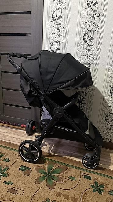 бу коляски адамекс: Коляска, цвет - Черный, Б/у — 1