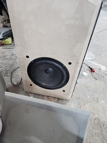 старалный машина: Пара напольных акустических срочна колонок с активным усилителем - — 2