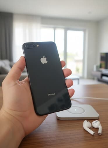 IPhone 8 Plus, Черный