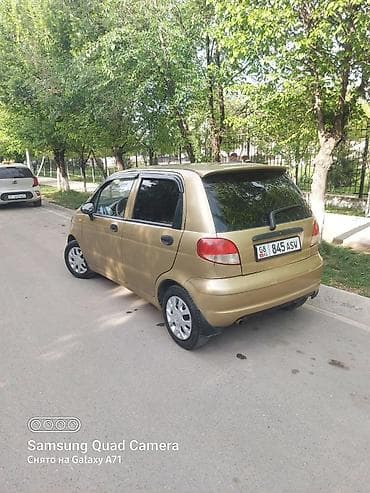 mers luparik: Daewoo Matiz: 2007 г., 0.8 л, Ручные, Бензин, Хэтчбэк — 10