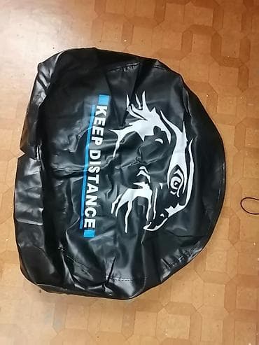 чехол на сидение авто: Чехол на запасное колесо (на крышку/крышку «запаски») с принтом KEEP — 2