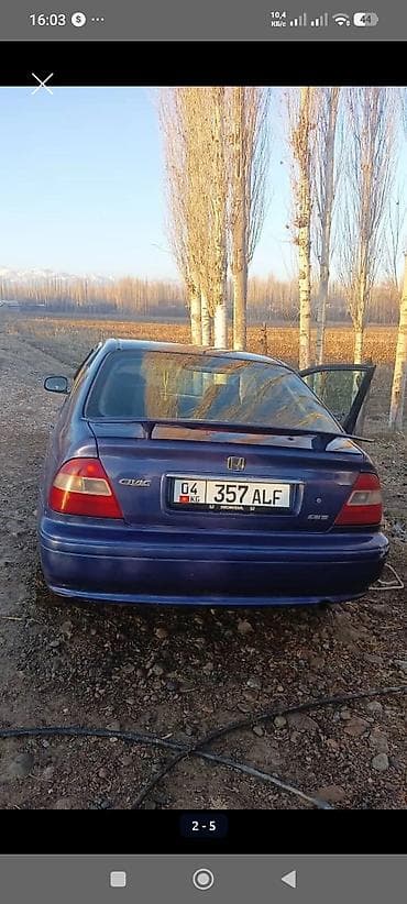 накладка: Honda Civic: 1999 г., 1.4 л, Автомат, Бензин, Седан — 3