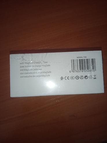 Зымсыз толук өлчөмдөгү кулакчын: Беспроводные наушники TWS (Model: T4S) с зарядным футляром MagSafe — 3