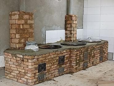 Для кафе, ресторанов: Уличный/профессиональный комплекс из кирпича для приготовления на — 5