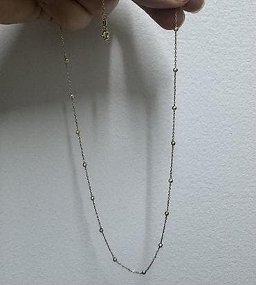 кулон золотое: Цепь для бензопилы, Проба 585, Женские — 5