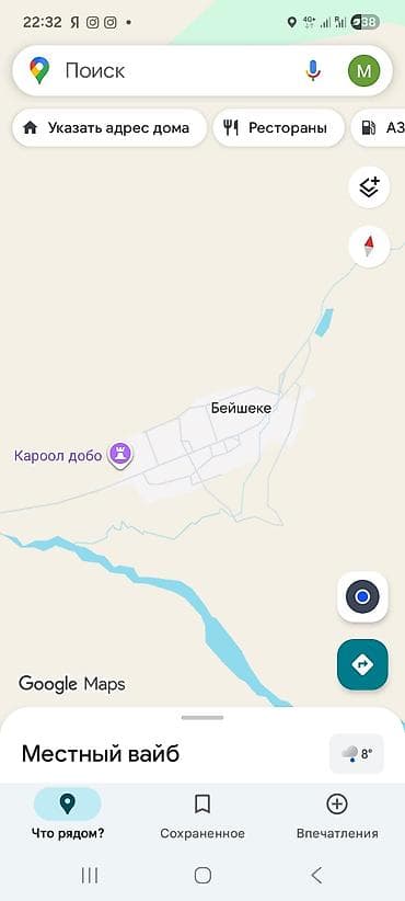 aiphone 7: Интерактивные скриншоты Google Maps — локация «Бейшеке» и окрестности — 2