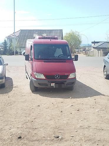 Кызматтар: Продается. Mercedes-Benz Sprinter, цельнометаллический фургон, красный — 2