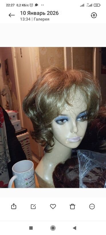 Ламинат: Аксессуар для волос, Парик, Женские — 3