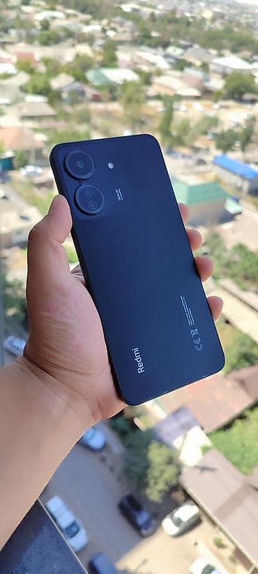 redmi 5 note: Redmi, Redmi 13C, Б/у, 128 ГБ, цвет - Черный, 2 SIM — 2