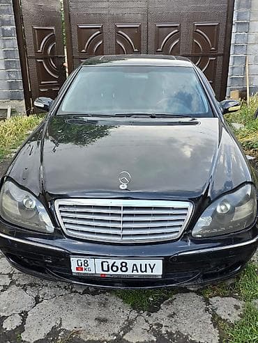 Продажа авто: Mercedes-Benz S-Class: 2001 г., 5 л, Бензин, Седан — 1