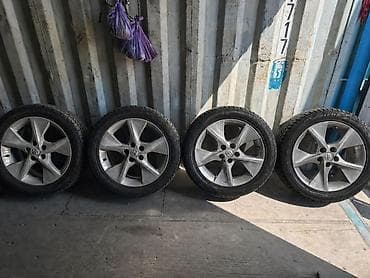 Колеса в сборе 255 / 45 / R 18, Лето, Б/у, Комплект, Легковые, Литые, отверстий - 5