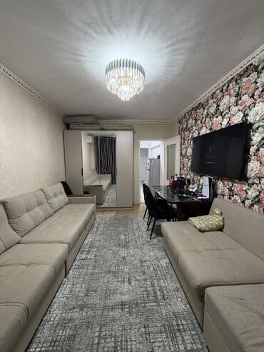 продаю квартиру балыкчы: 2 комнаты, 44 м², Индивидуалка, 5 этаж, Косметический ремонт — 7