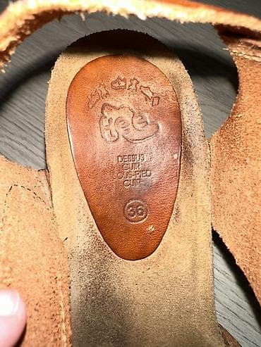 обувь женские бу: Женские сандалии на танкетке Hee - Материал верха: натуральная — 5