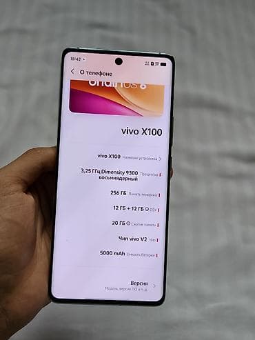iphone 4: Vivo X100, 256 ГБ, В рассрочку, 2 SIM — 2