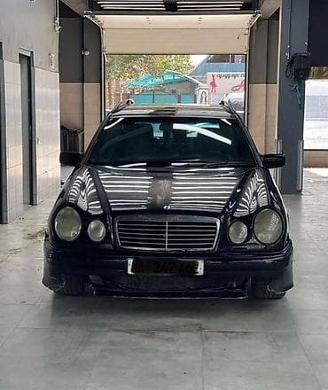 купить передний бампер на мерседес w210 в бишкеке: Mercedes-Benz E-Class: 1999 г., 2.3 л, Автомат, Бензин, Универсал — 1