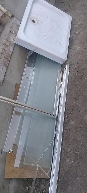 fabric case: Душевая кабина Квадратная, Покрытие: Матовое — 1