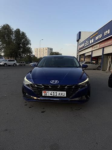 машина салон: Hyundai Avante: 2020 г., 1.6 л, Автомат, Бензин, Седан — 2
