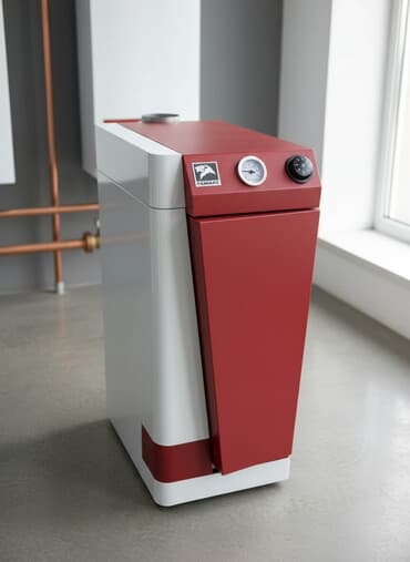 котёл сапок: Компактный напольный газовый котел «Лемакс» УНОв красно-белой — 1