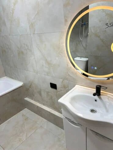 1 комнатная квартира аламедин базар: 1 комната, 33 м², Элитка, 5 этаж, Евроремонт — 9