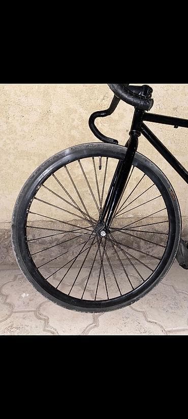 велосипед с мотором: Фикс-байк/синглспид городской - Рама: стальная, классическая — 3