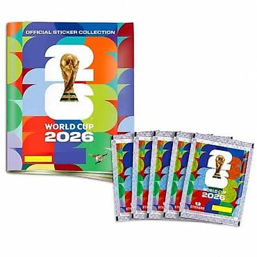 фудболные формы: Альбом и стикеры Panini FIFA World Cup 2026 200 сом - 1 пак 8000 сом — 1