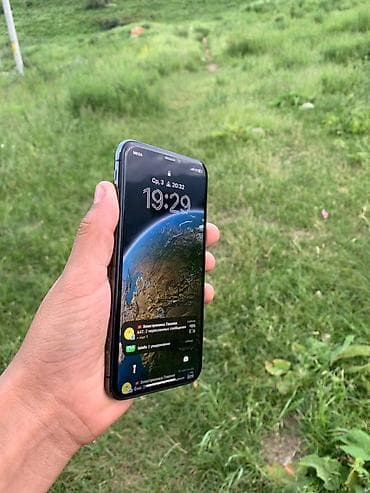 ide hdd: IPhone X, Б/у, 64 ГБ, Черный, Защитное стекло, 100 % — 2