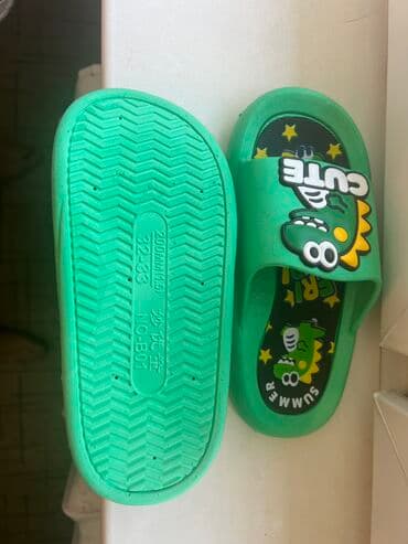 детские шлепанцы: Шлепки детские новые. Сланцы. Размер 32-33. Заказывали с Китая и — 4