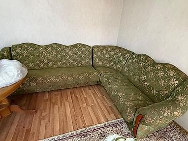 Угловой диван, C подушками — 2