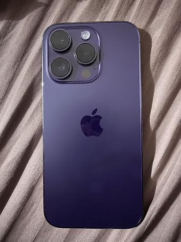 IPhone 14 Pro Max, Б/у, 256 ГБ, Deep Purple, Коробка, 81 %