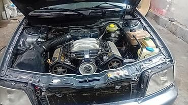 обманка глушителя: Audi 100: 1995 г., 2.6 л, Седан — 6