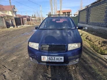автокредит на бу авто бишкек: Skoda Fabia: 2007 г., 1.2 л, Механика, Бензин, Седан — 5