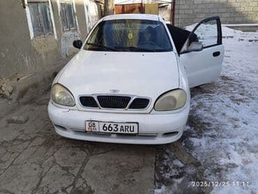 Суу транспорту: Daewoo Lanos: 1998 г., 1.5 л, Механика, Бензин, Седан — 1