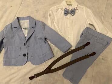 Костюм тройка На 4-5-6 месяцев Одет только на фотосесию В идеальном