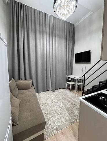 1 кв продаю: 1 комната, 28 м², Аламедин-1 мкр 2 этаж, Свежий ремонт — 4