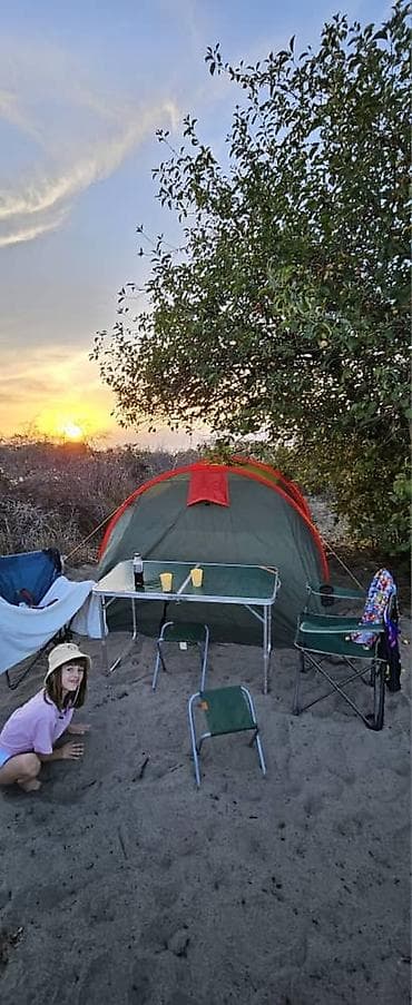 Спорт и отдых: Палатка Mr. Camping туннельного типа - Вместительная туристическая — 1