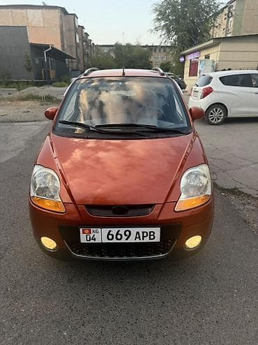 продажа токмок: Daewoo Matiz: 2008 г., 0.8 л, Автомат, Бензин, Хетчбек — 1
