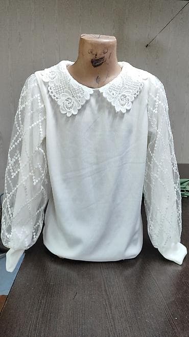 Мырзалардын бут кийими: Блузка, Классикалык модель, Трикотаж, Воландар менен — 1