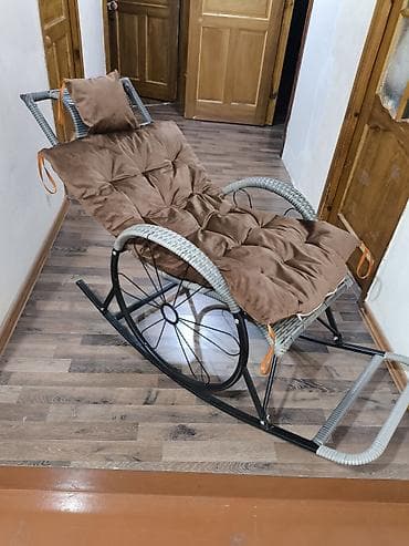 Массажные кресла: Кресла-качалка, Новый, Самовывоз, цвет - Серый — 4