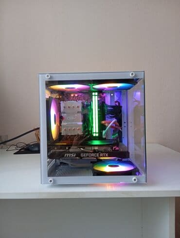 блок питания для настольного пк: Корпус ПК, ATX, цвет - Белый — 6