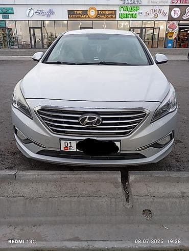 sanat: Hyundai Sonata: 2017 г., 0.2 л, Автомат, Газ, Седан — 4