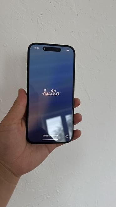 мониторы 24: IPhone 15, Б/у, 256 ГБ, Черный, Коробка, Кабель, 100 % — 8