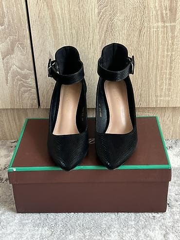 Туфли: Продам черные туфли 🖤 Покупали за 3500 сом. Надевались всего 2–3 — 3