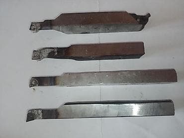 Жылмалагычтар: Набор токарных резцов по металлу, 4 шт. - Тип: отогнутые (правые) — 6