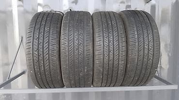 Шины и диски: Шины 215 / 55 / R 17, Лето, Б/у, Комплект, Легковые, Корея, LAUFENN — 1