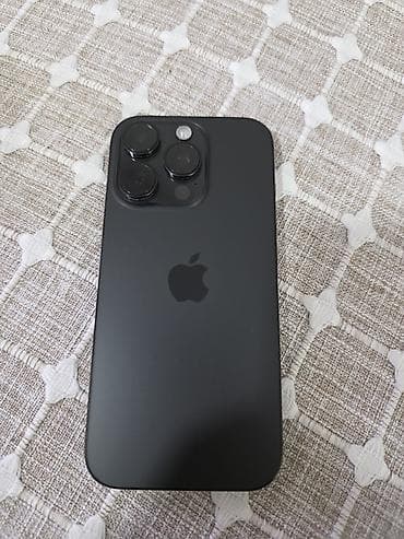 бэушный iphone: IPhone 16 Pro, Б/у, 512 ГБ, Black Titanium, Коробка, 89 % — 3