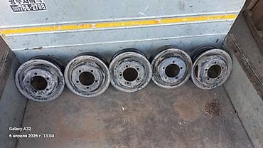 kia bango: Колеса в сборе R <13, Комплект, Легкий коммерческий транспорт (C/LT), Железные, отверстий - 5 — 2